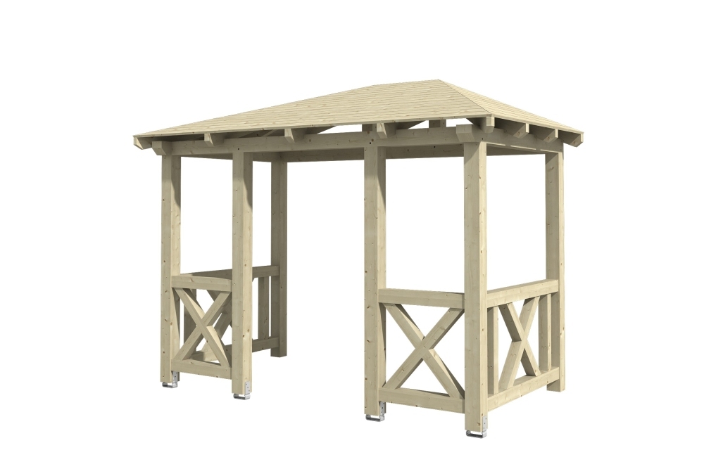 Vordach Wismar 7 Walmdach