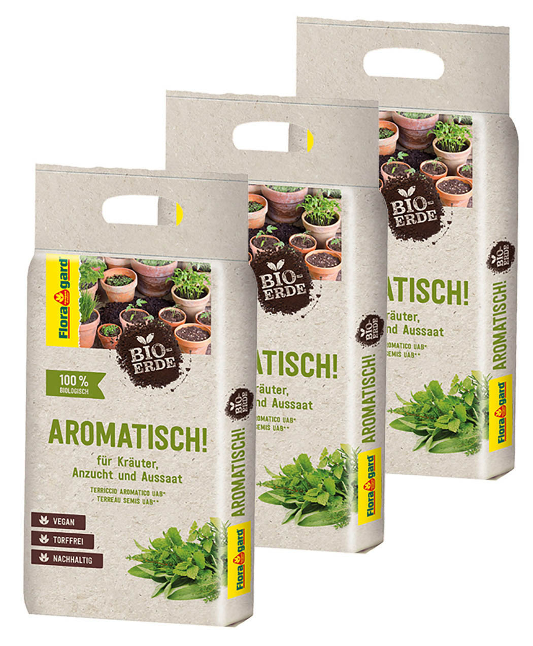 Bio-Kräuter- & Aussaaterde Aromatisch bei leitermann.de günstig kaufen Bio-Kräuter- & Aussaaterde Aromatisch