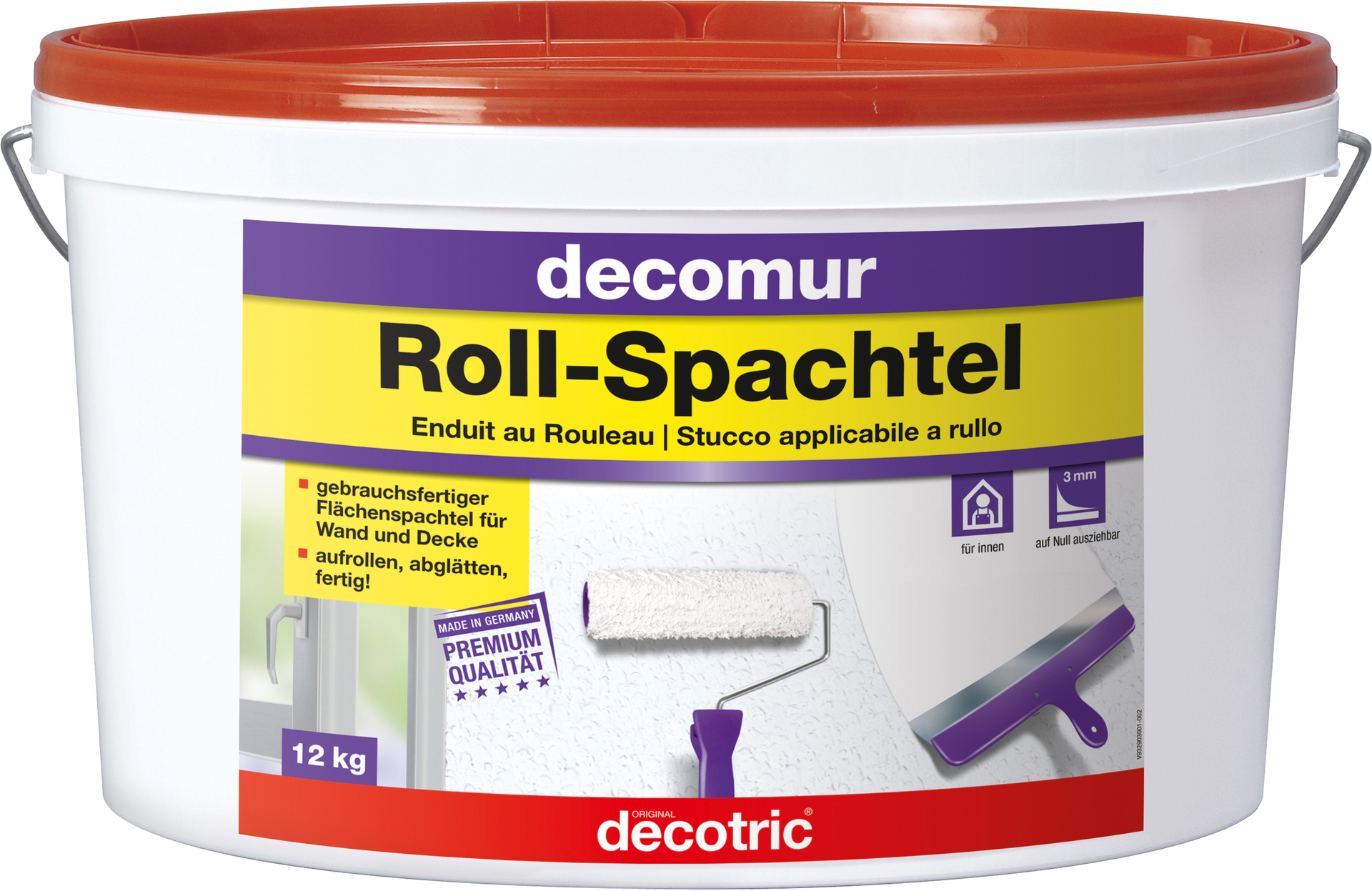 decotric decomur Roll-Spachtel