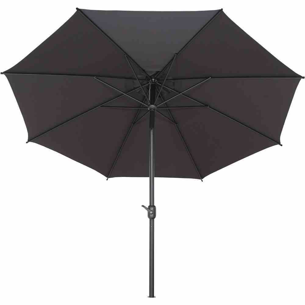 Isa Mittelstockschirm anthrazit