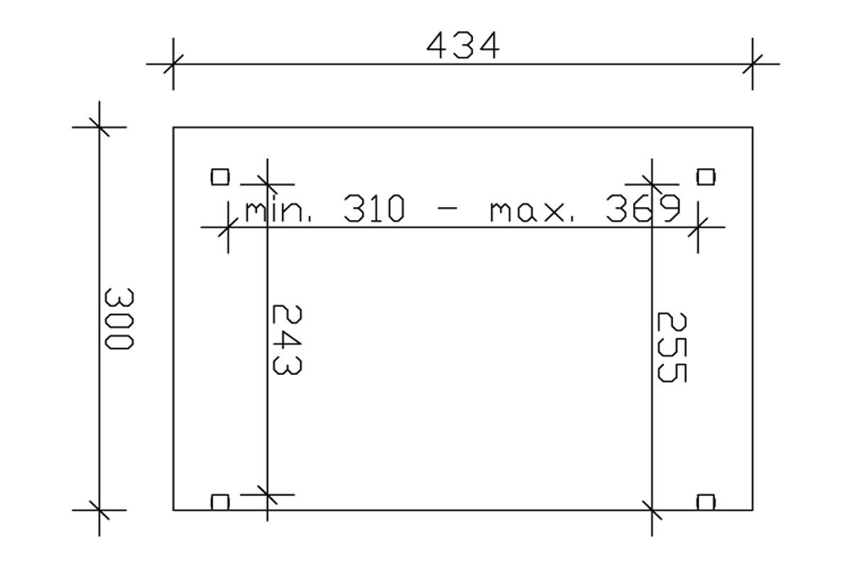 Terrassenüberdachung Sanremo
