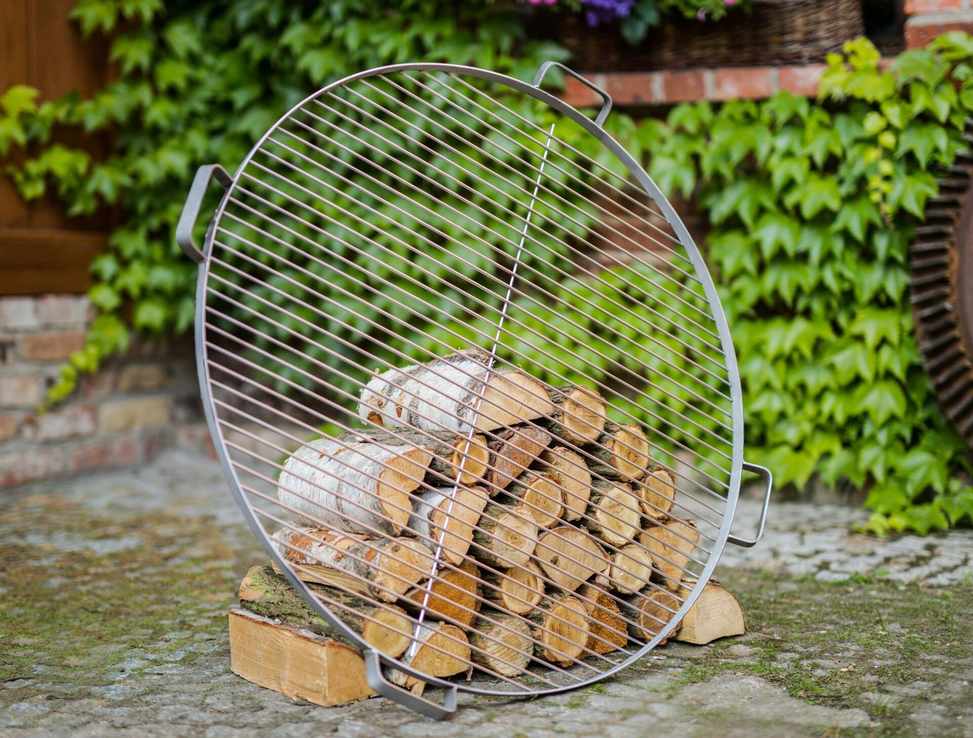 Grillrost Ø60cm, inkl. 4 Griffen bei leitermann.de günstig kaufen Grillrost Ø60cm, inkl. 4 Griffen