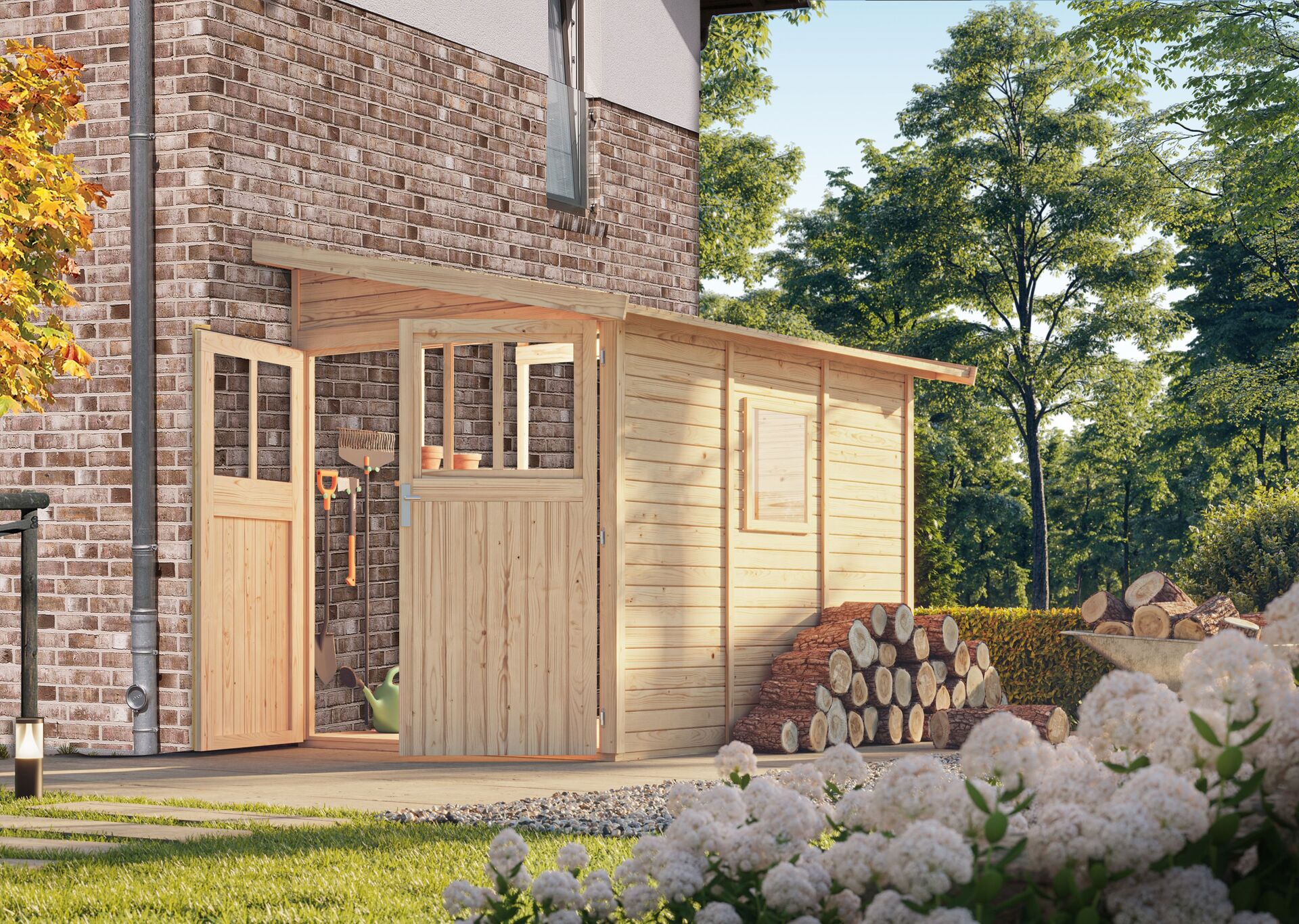 Anbau-Gerätehaus Waabs 3