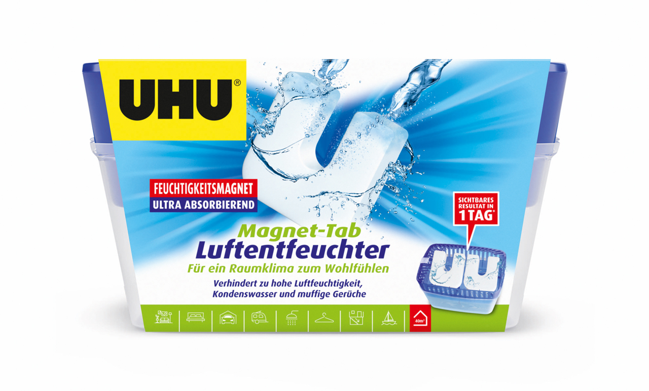 UHU GmbH & Co. KG LEF Feuchtigkeits-Magnet Container