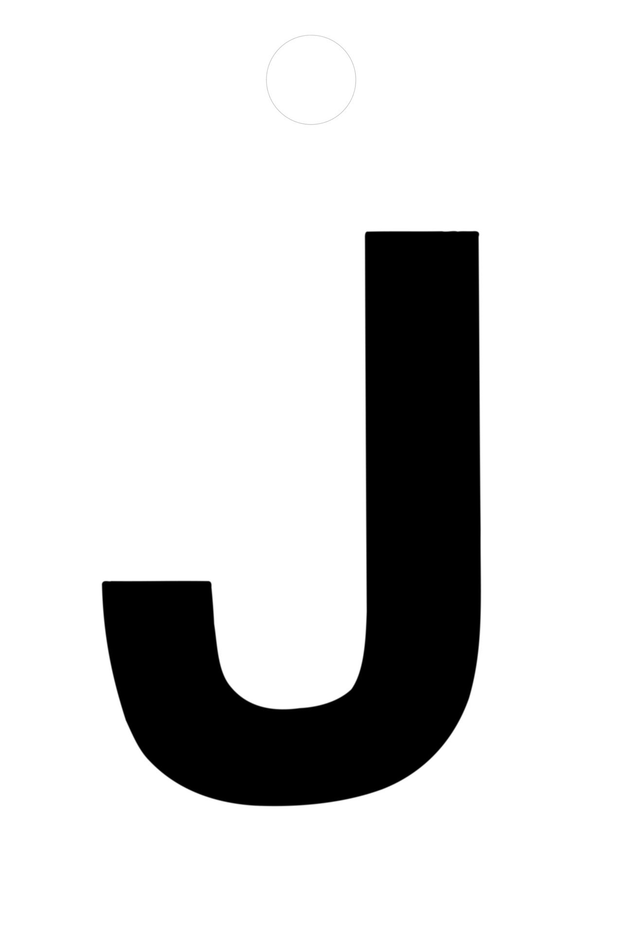 Klebefolien Lettern/Großbuchstaben schwarz