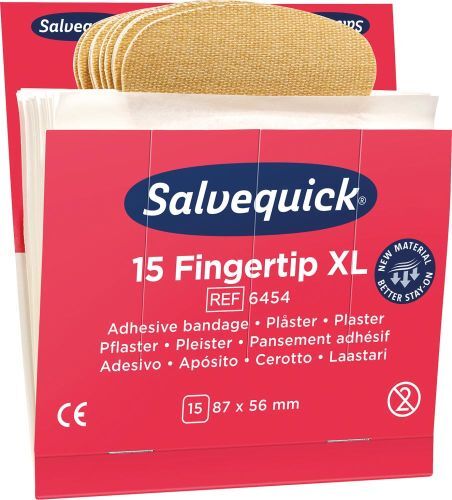 Salvequick Nachfüllpackungen Fingerspitzenpflaster