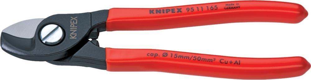 Kabelschere mit Kunststoff-Griffen 165mm KNIPEX