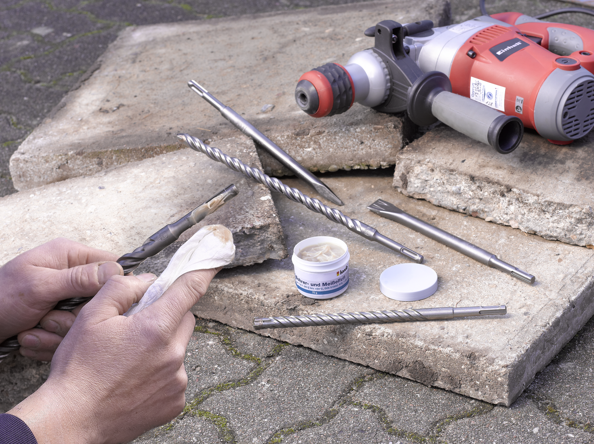 Bohrer- und Meißelfett 75g