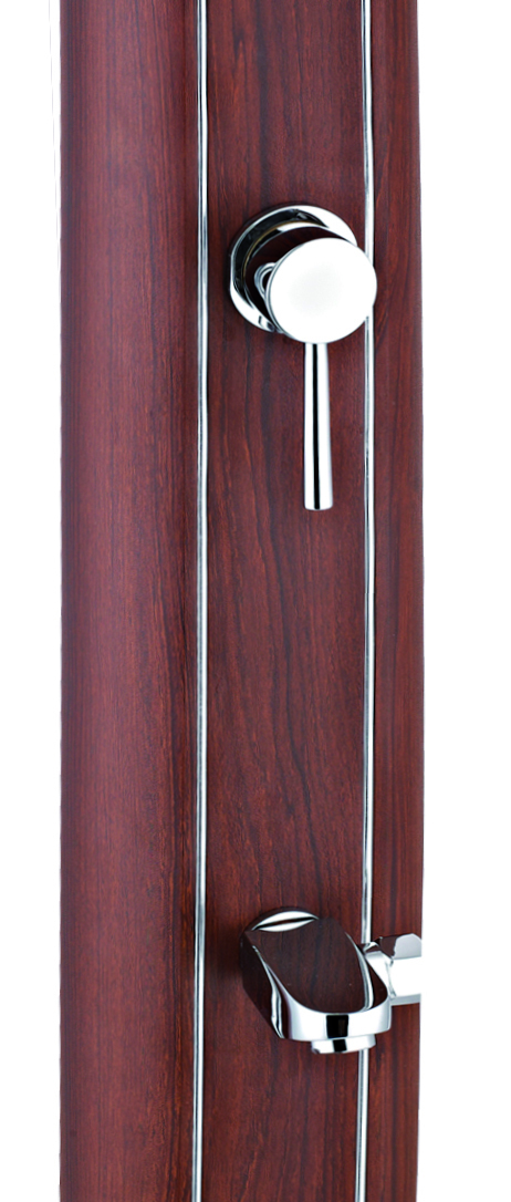 Solardusche, 32l, Holzdekor