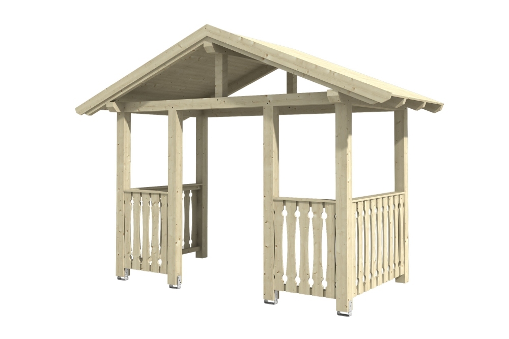 Vordach Stralsund 8 Satteldach bei leitermann.de günstig kaufen Vordach Stralsund 8 Satteldach