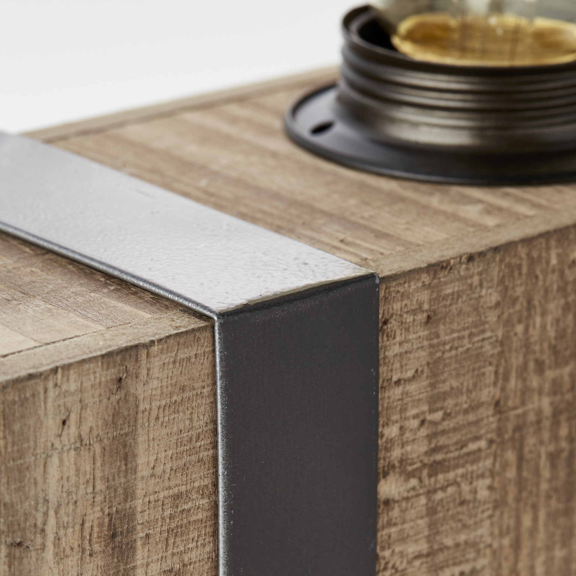 Woodhill Dekorative Tischleuchte antik/schwarz