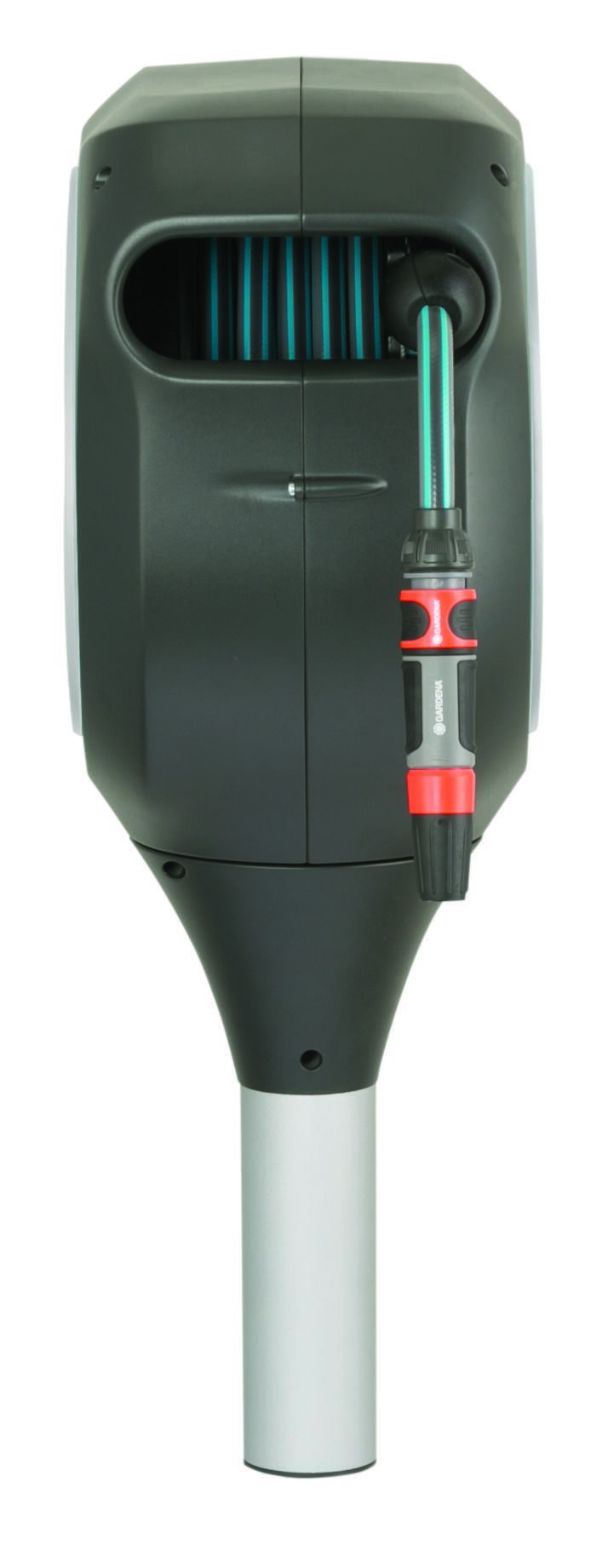 Garten-Schlauchbox RollUp M (weiß) 20 m