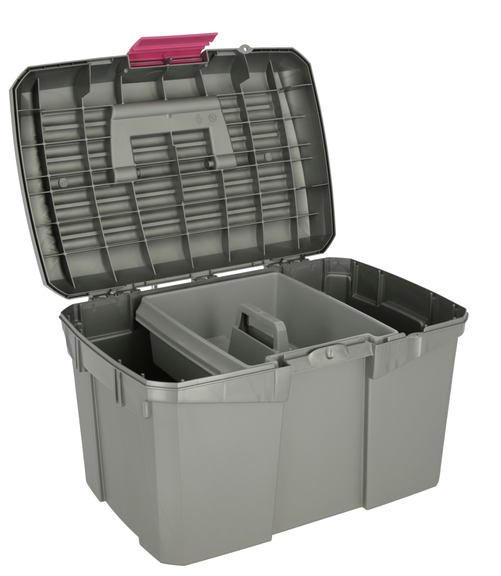 Putzbox Siena grau/pink bei leitermann.de günstig kaufen Putzbox Siena grau/pink