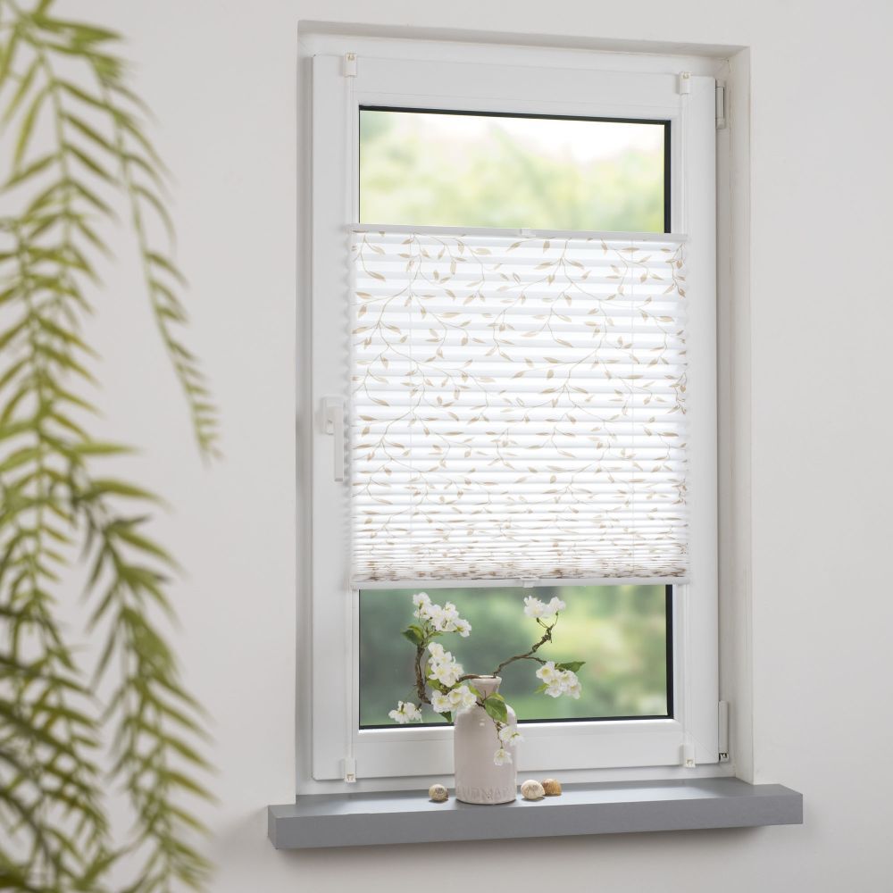 Klemmfix-Plissee Blätter, verspannt