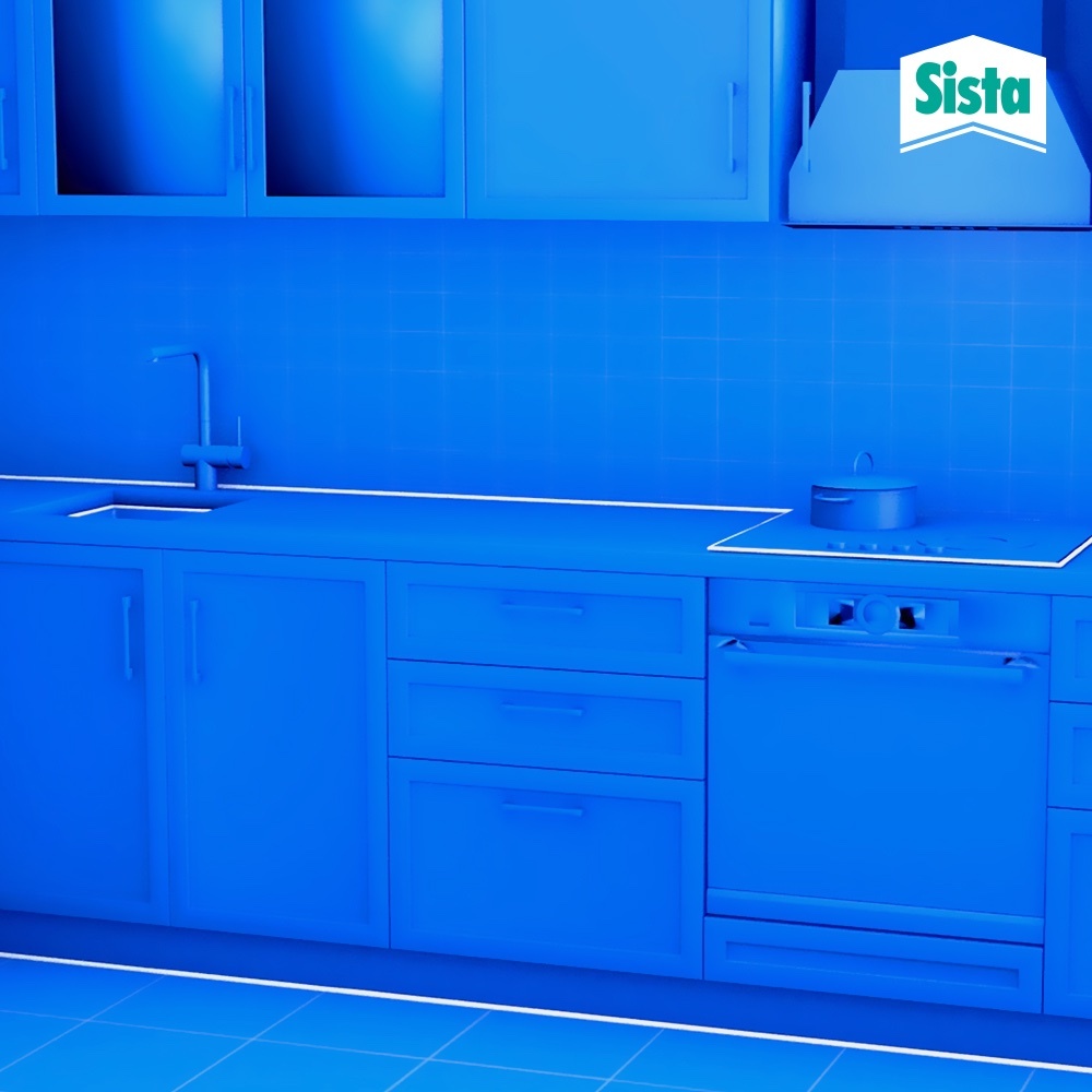 Silikon Dichtstoff BAD KÜCHE