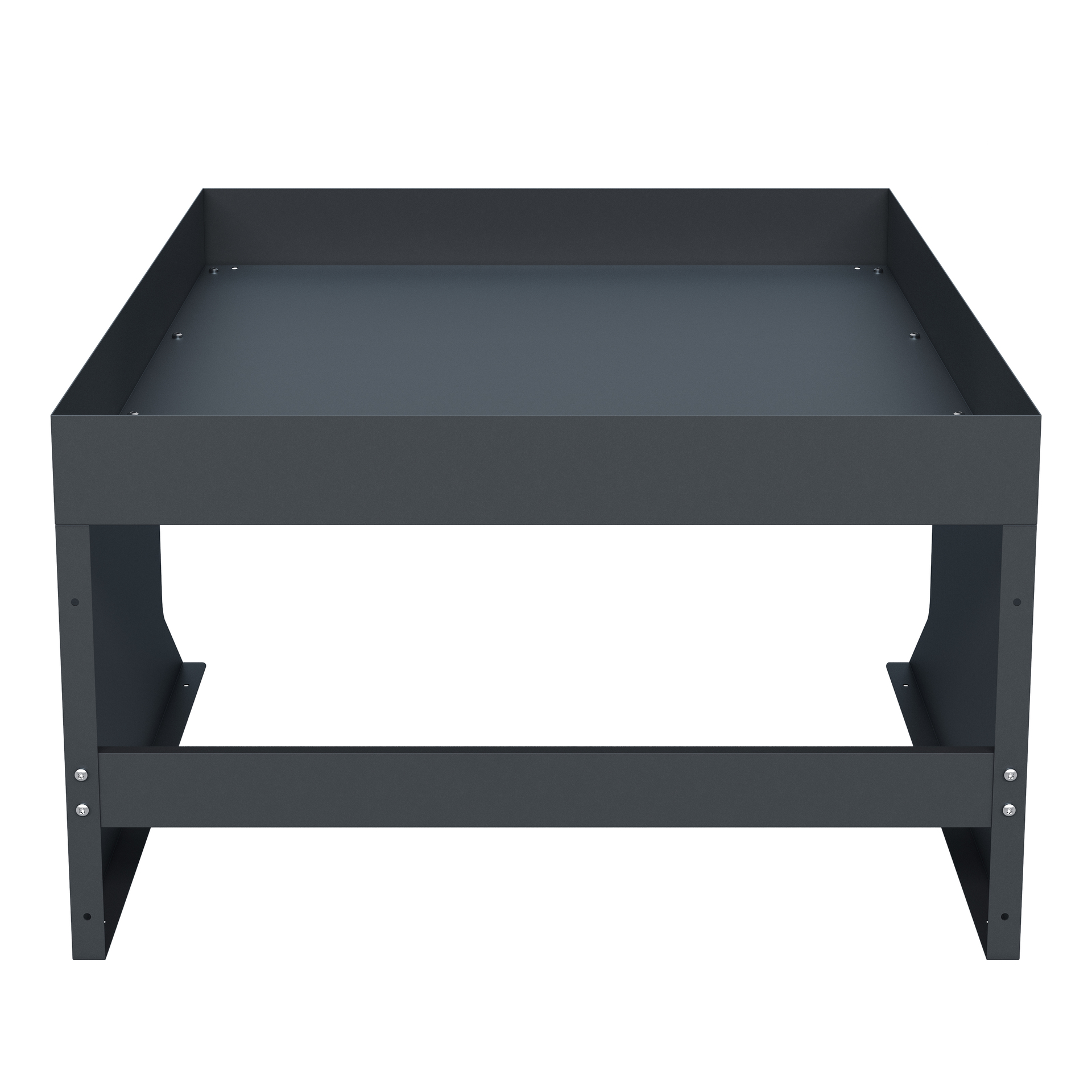 Garage für Rasenroboter, Stahl verzinkt anthrazit