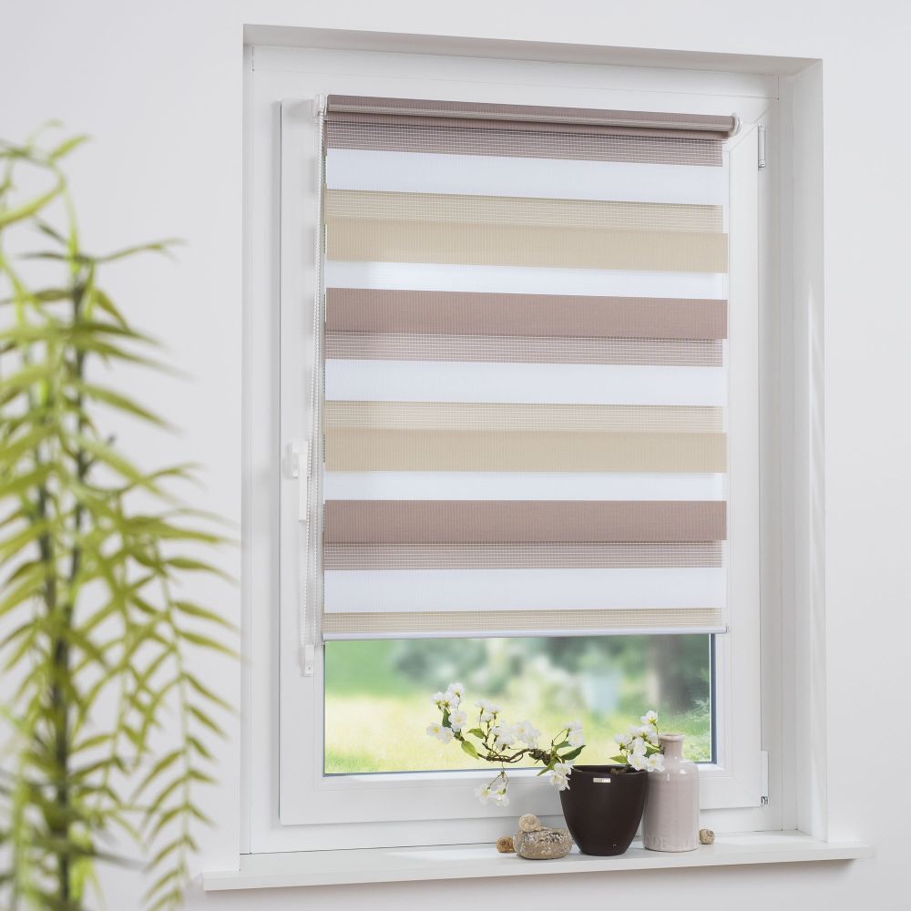 Klemmfix Duo-Rollo mini dreifarbig