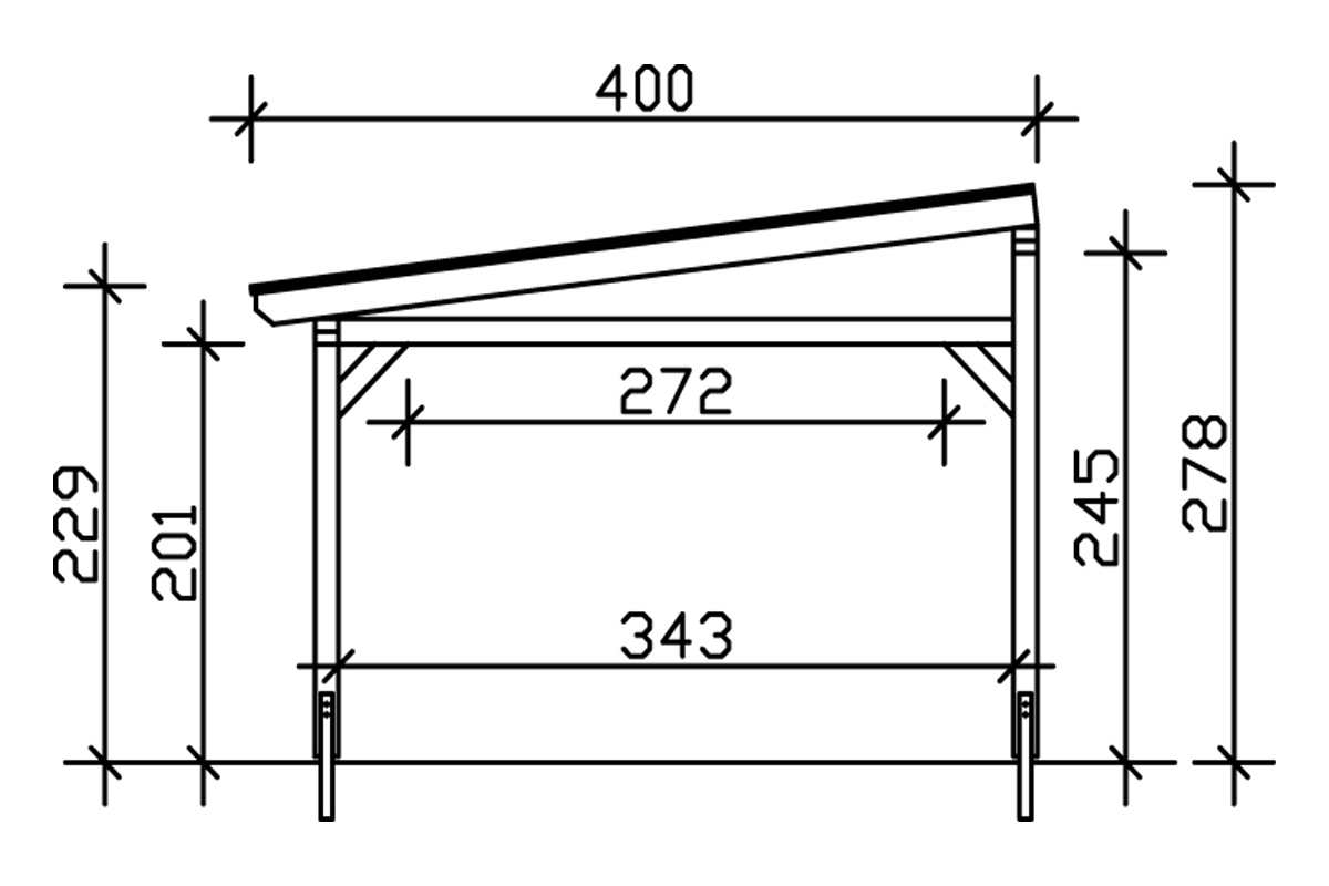 Terrassenüberdachung Siena