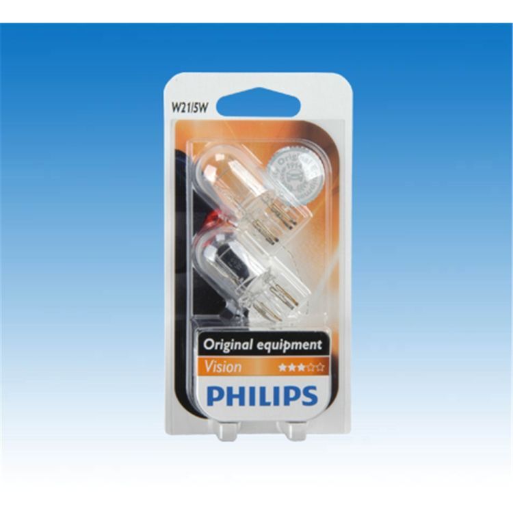 Philips Vision Kugellampe W21-5W