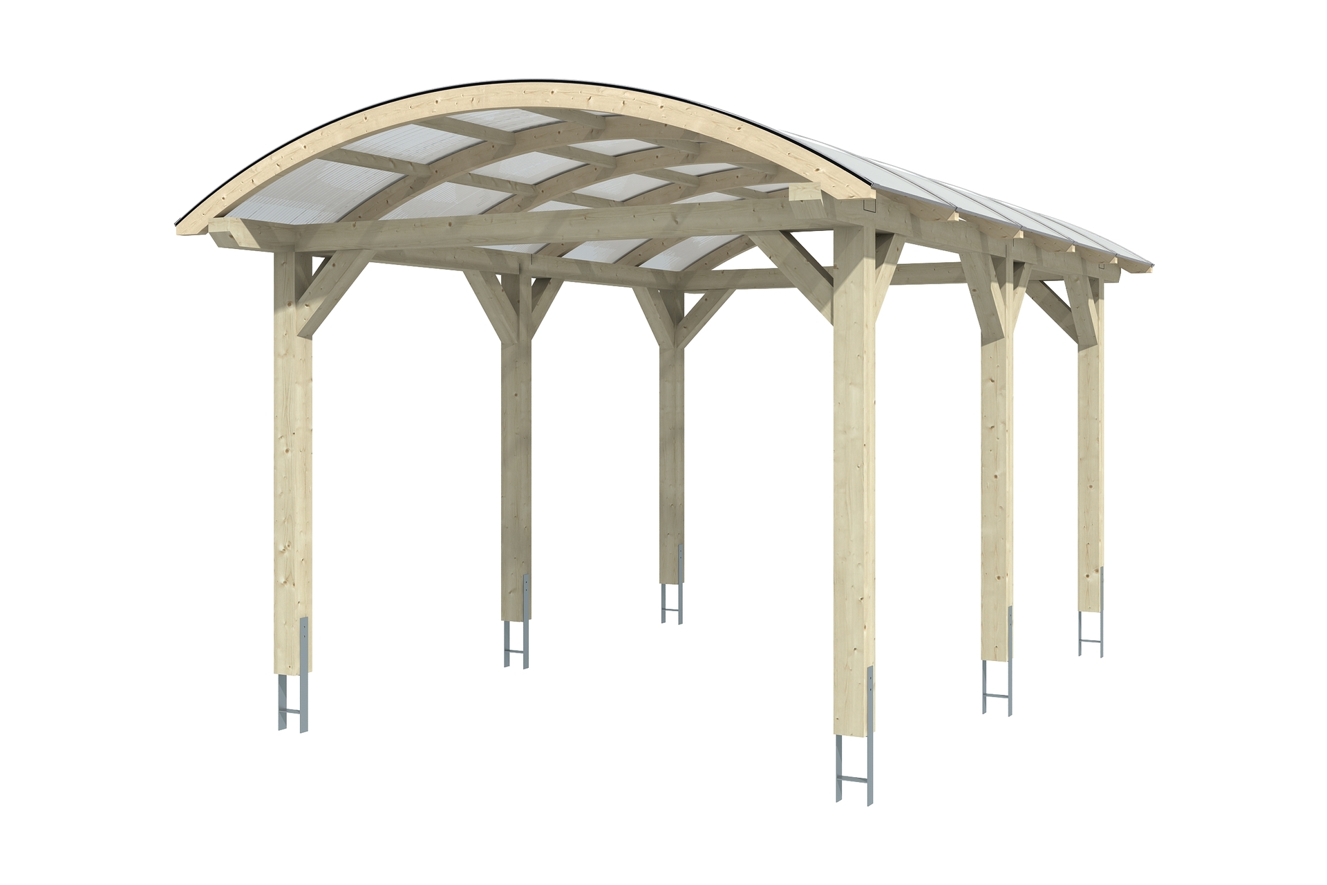 Carport Franken Leimholz