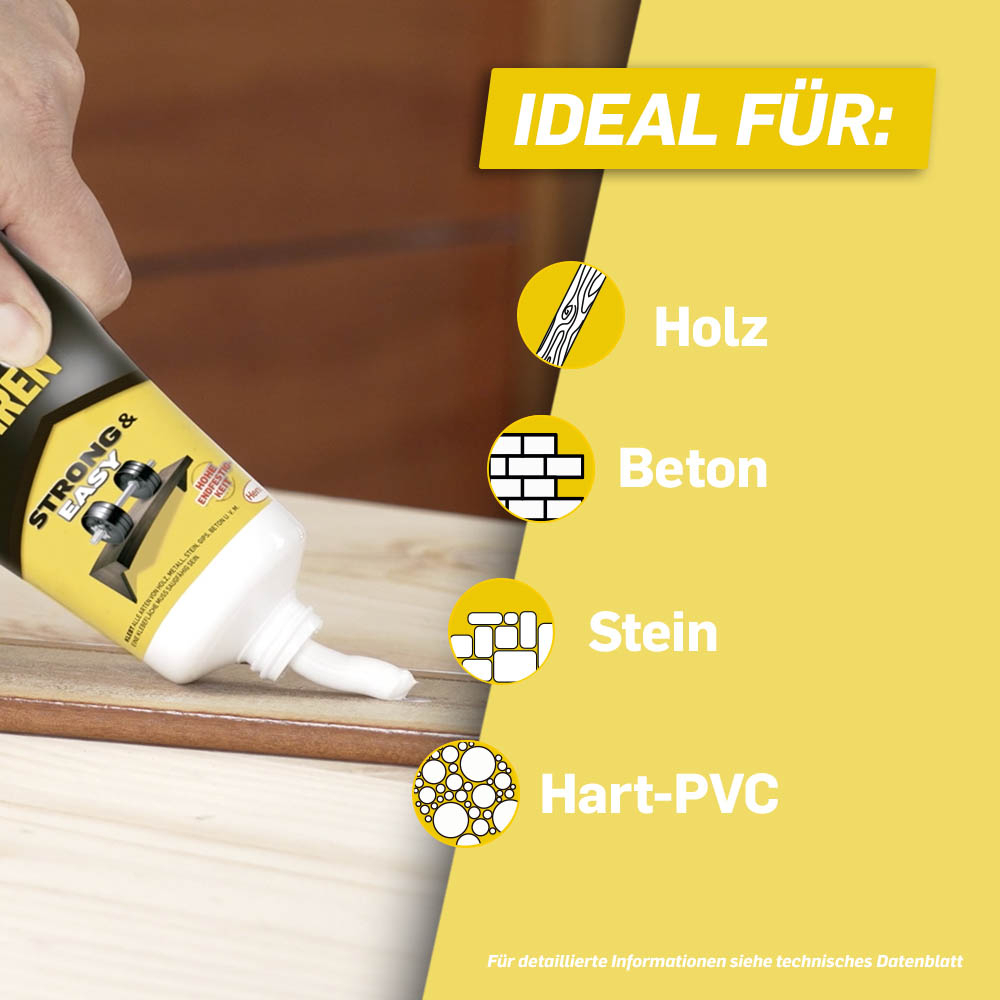 Pattex Kleben statt Bohren