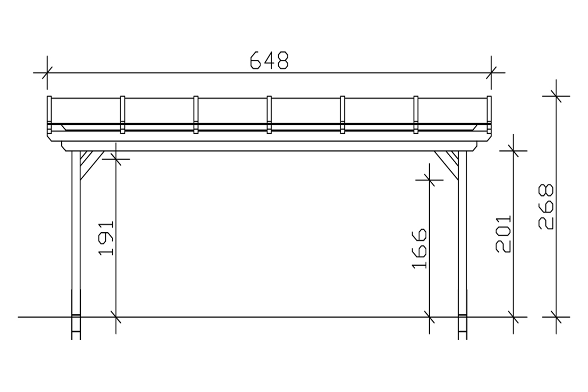 Terrassenüberdachung Sanremo