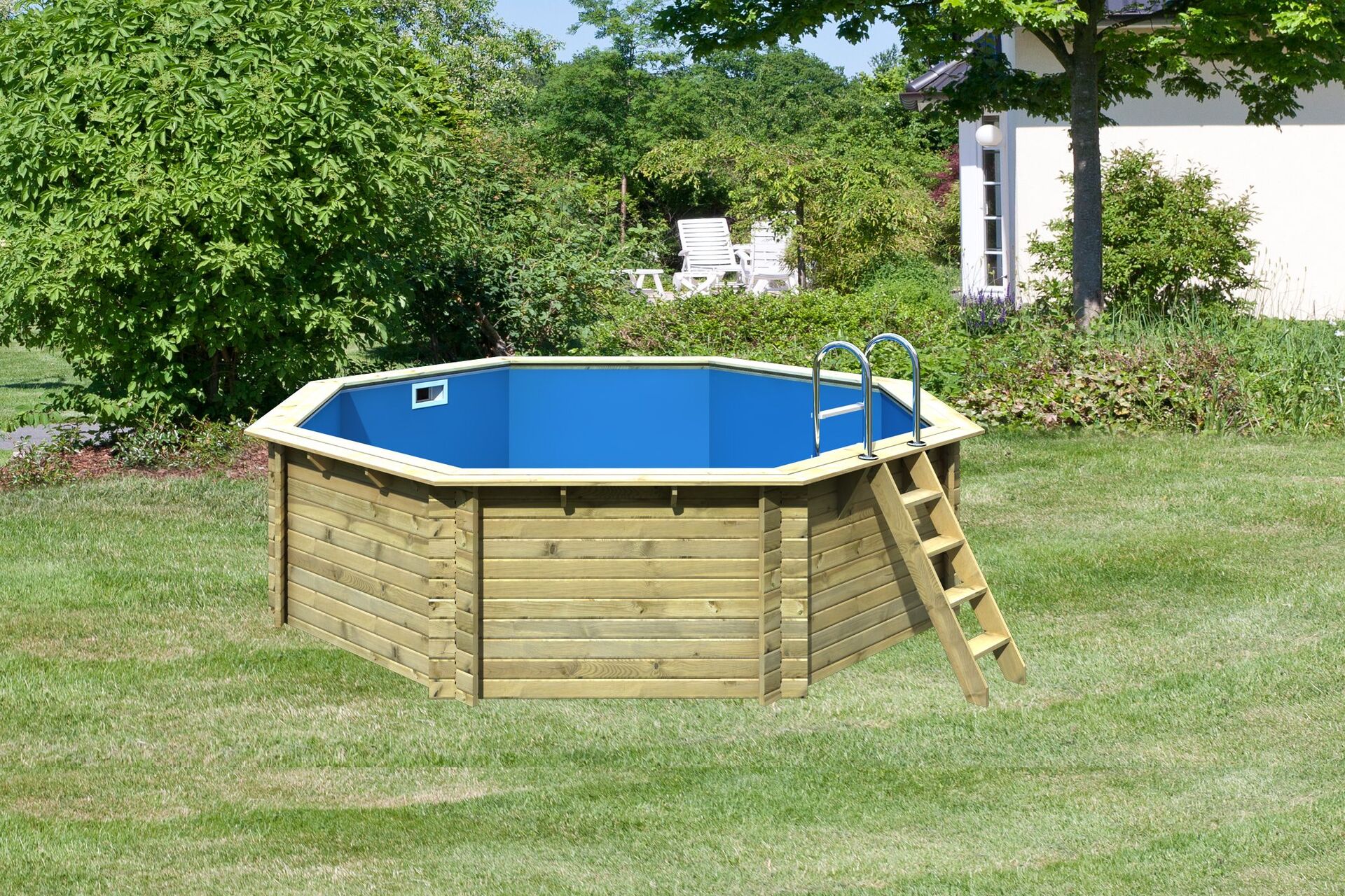 Holz-Pool Modell 2