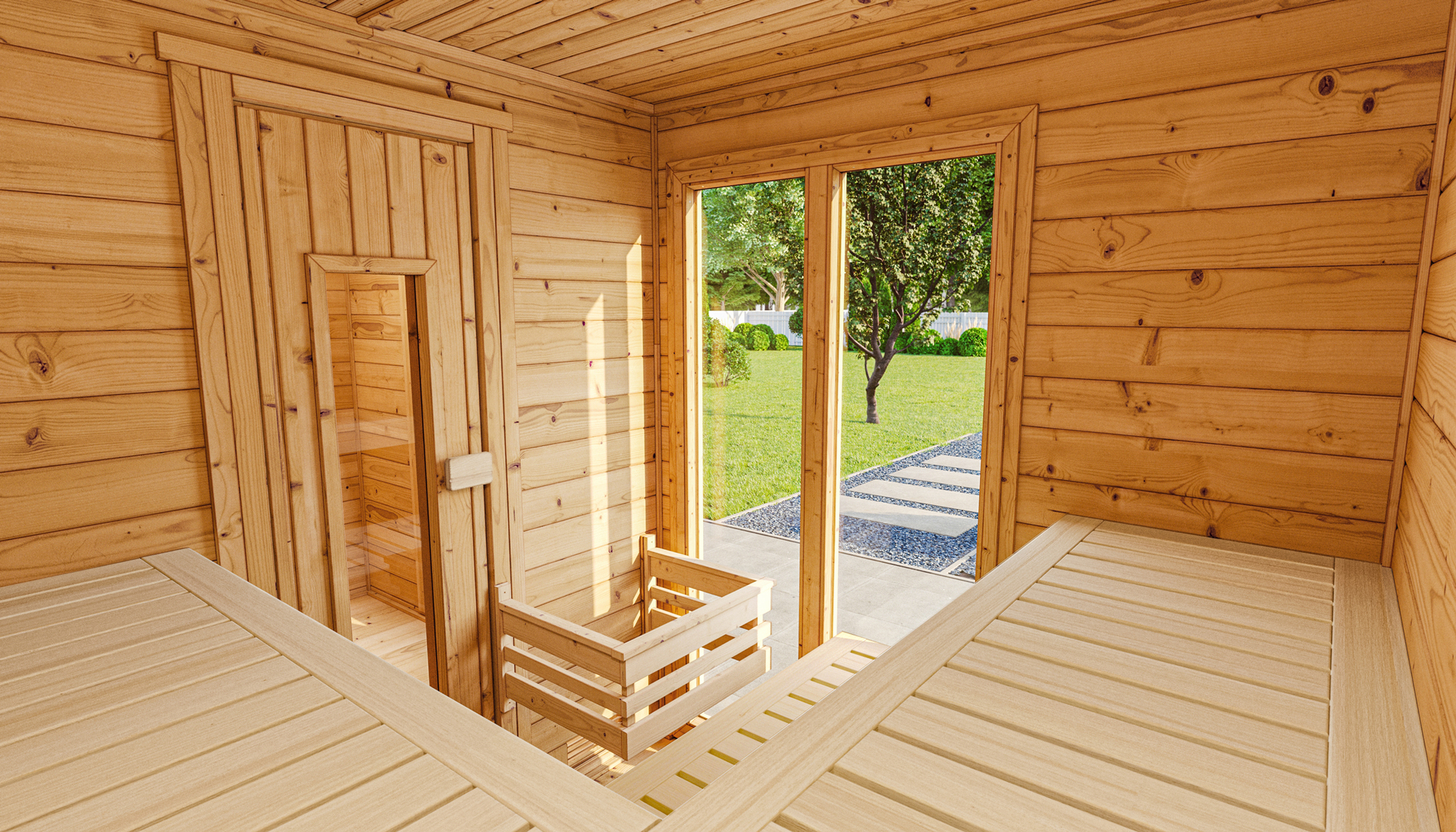 Garten- & Fasssauna