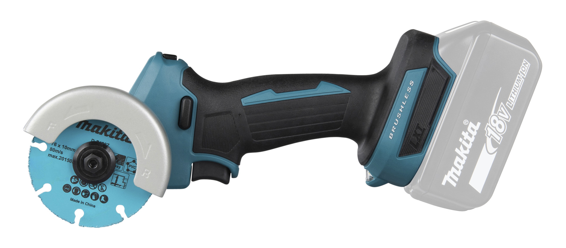 Akku-Winkelschleifer DMC300Z, 18V bei leitermann.de günstig kaufen Akku-Winkelschleifer DMC300Z, 18V