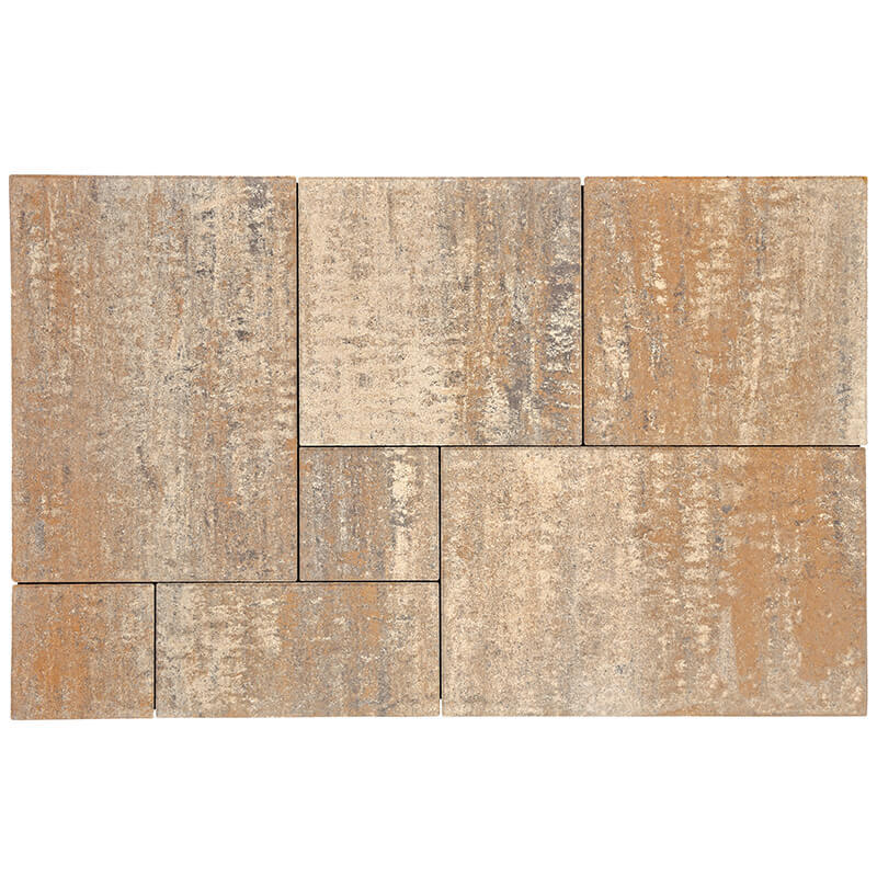 Landhaus Terrassenplatte Kombiform