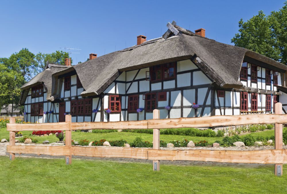 Rancherzaunbohle Lärche natur, 1,8x15/25 x 200cm bei leitermann.de günstig kaufen Rancherzaunbohle Lärche natur, 1,8x15/25 x 200cm