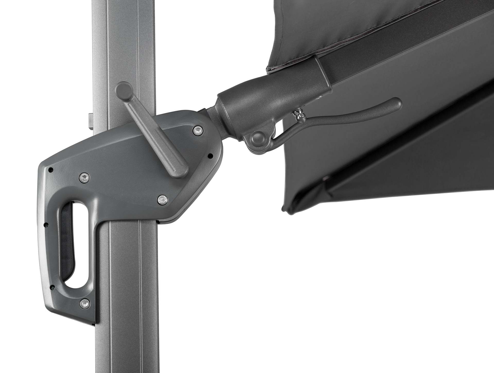 Ampelschirm Rhodos Twist