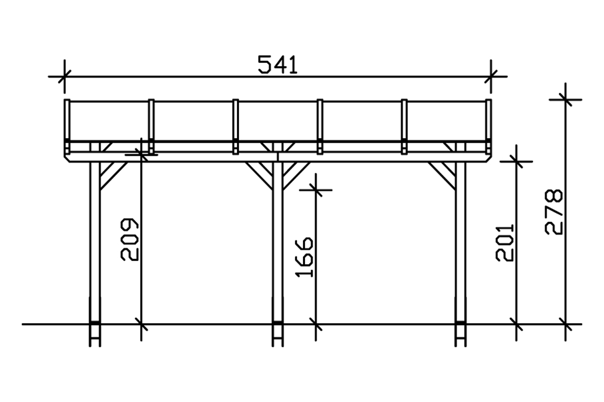 Terrassenüberdachung Siena