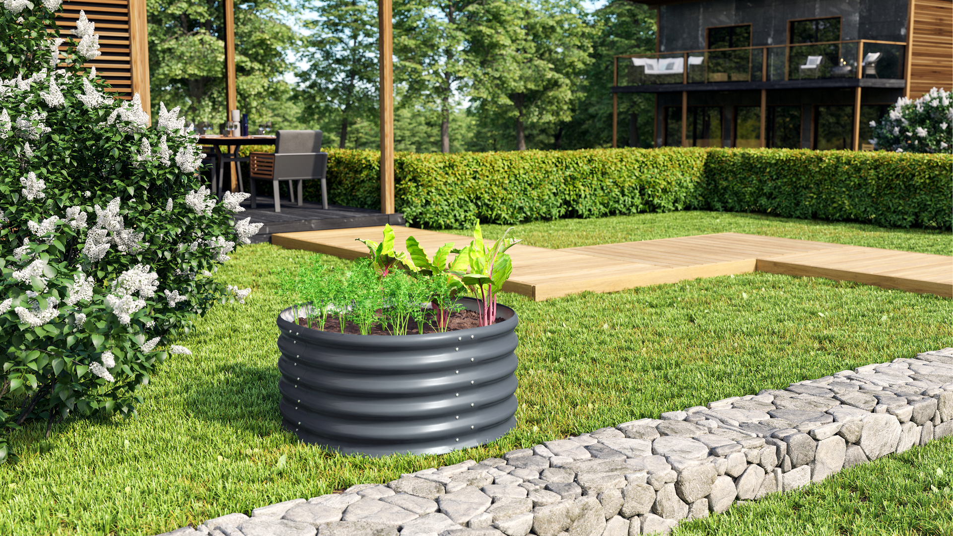 Hochbeet Terra Rund