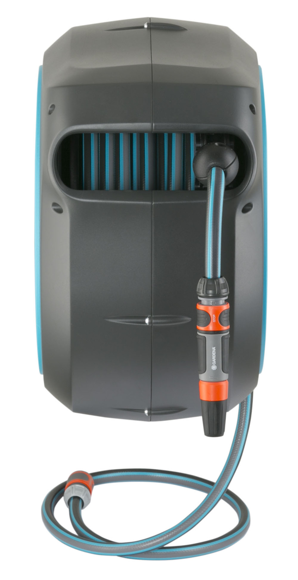 Wandschlauchbox türkis RollUp XL (35m) bei leitermann.de günstig kaufen Wandschlauchbox türkis RollUp XL (35m)