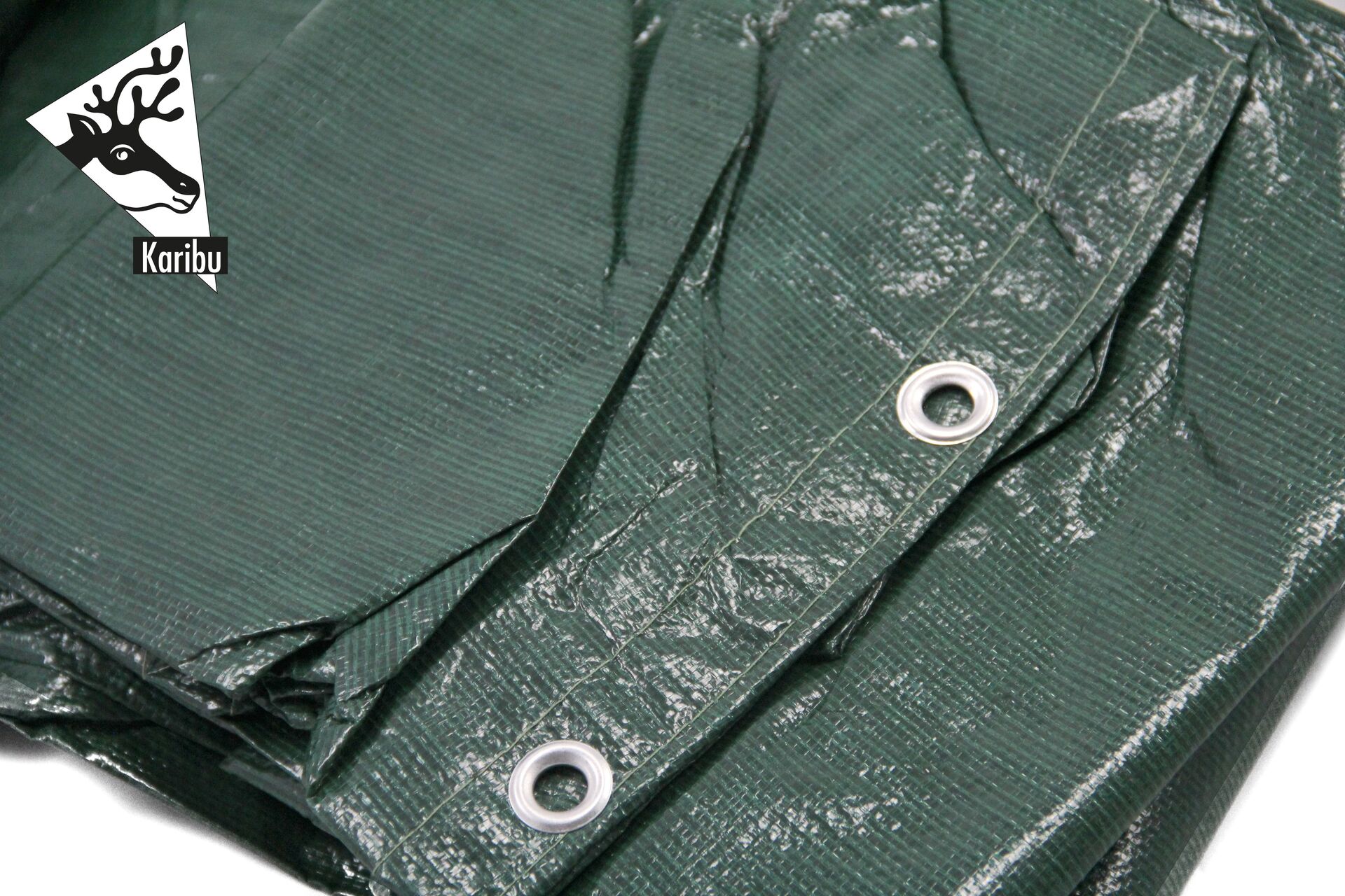 Pool-Winterabdeckplane, grün