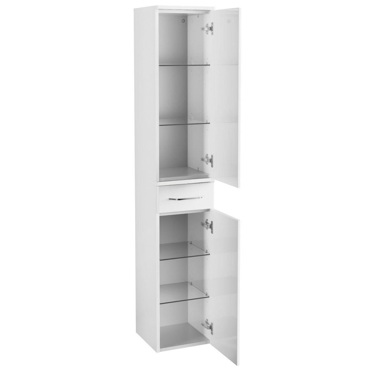 MILANO Hochschrank 30,5x165,5x32cm, 2Türen 1Schub