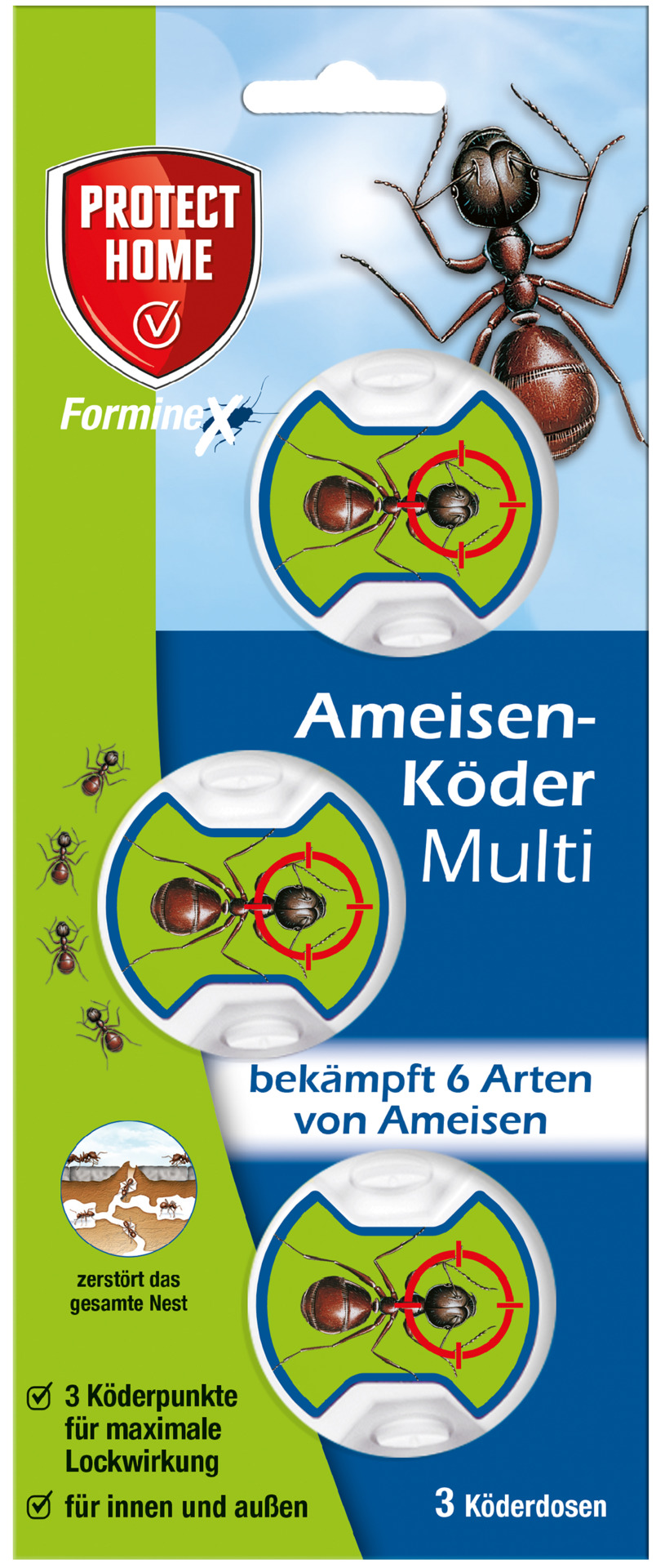 Ameisen-Köder Multi, 3 Stück