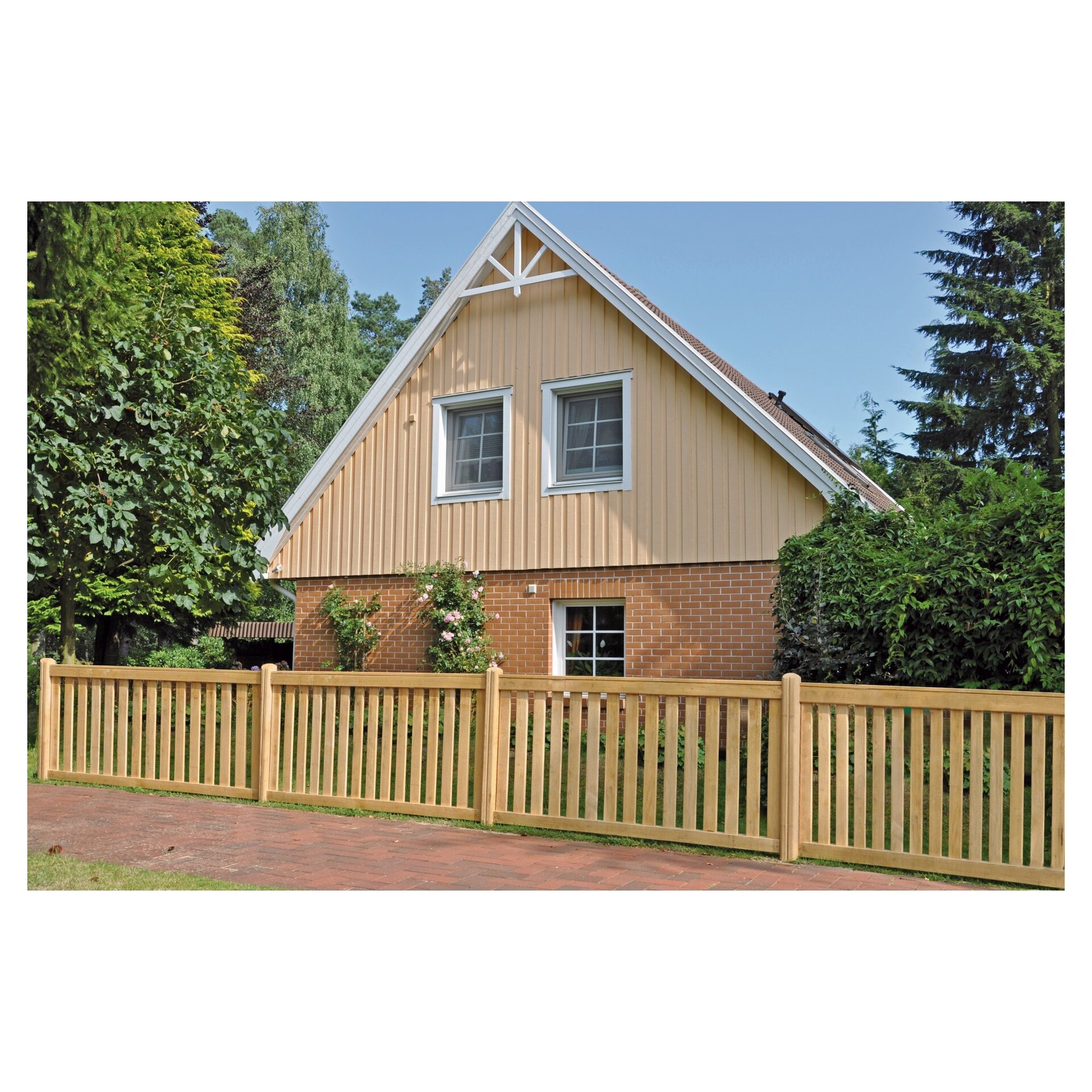 ANTONIO-Rahmenzaun Eiche