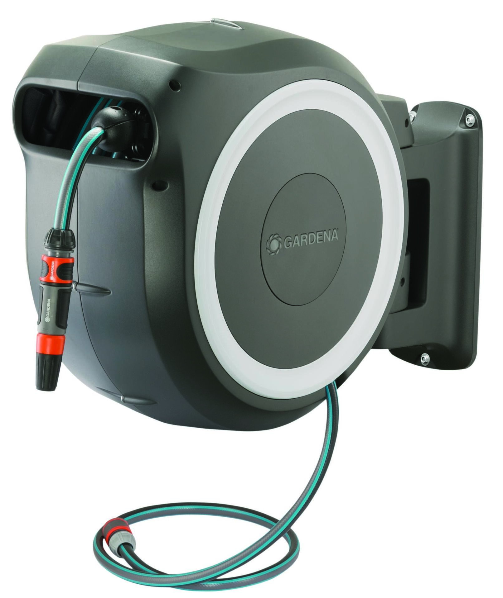 Wand-Schlauchbox RollUp L (weiß) 30 m bei leitermann.de günstig kaufen Wand-Schlauchbox RollUp L (weiß) 30 m