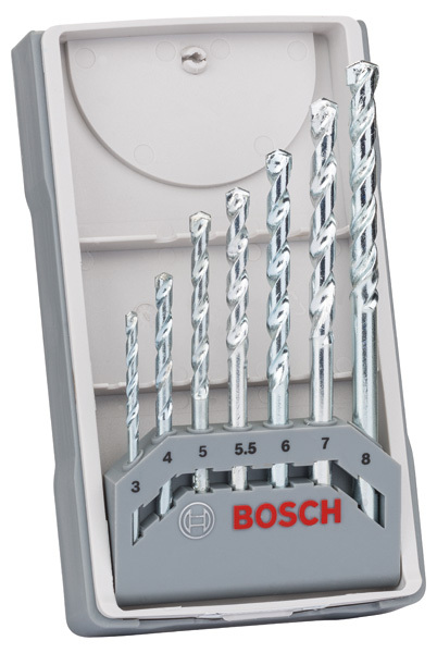 Steinbohrer-Set CYL-1, 7-teilig