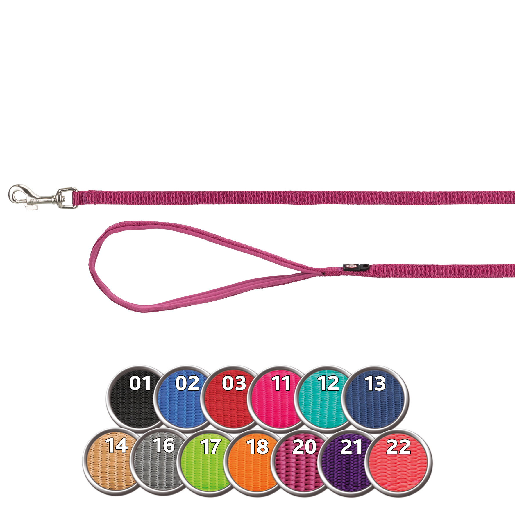 Premium Leine extra lang, doppellagig