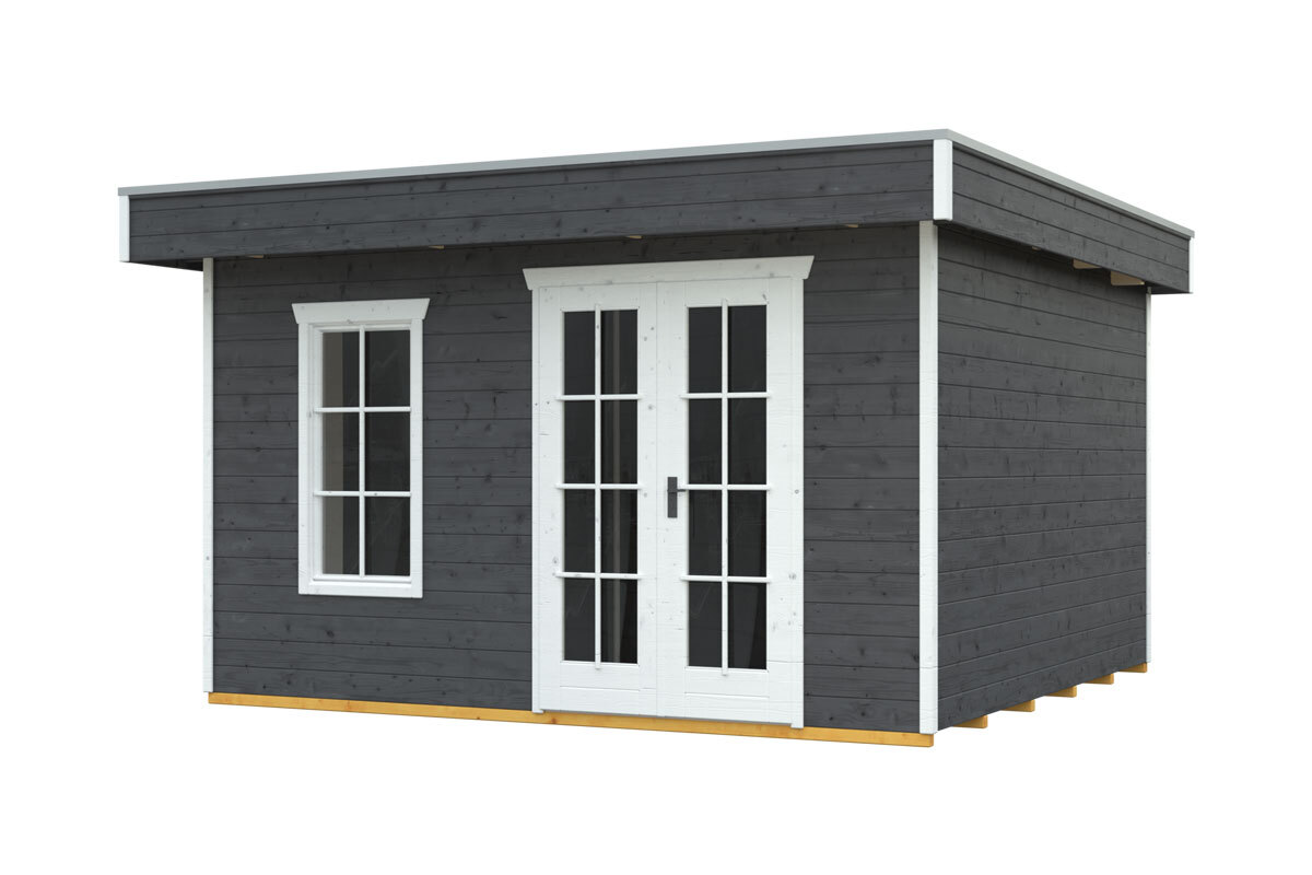 Gartenhaus Breda 1, 28mm 380 x 300cm