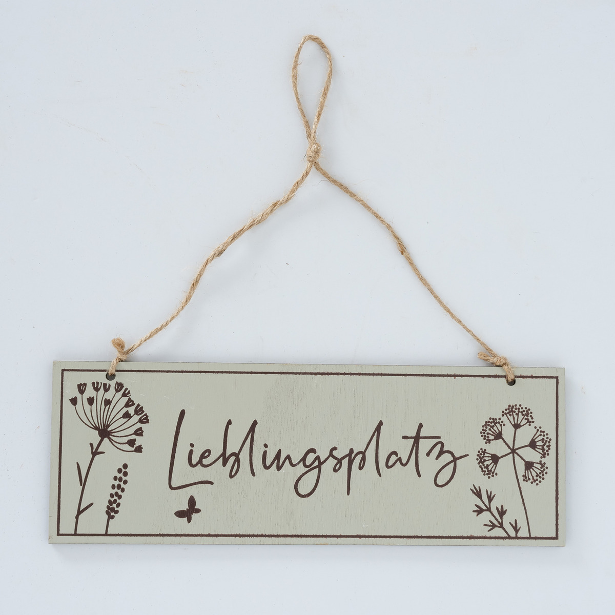 Schild Alva, 2-fach sortiert