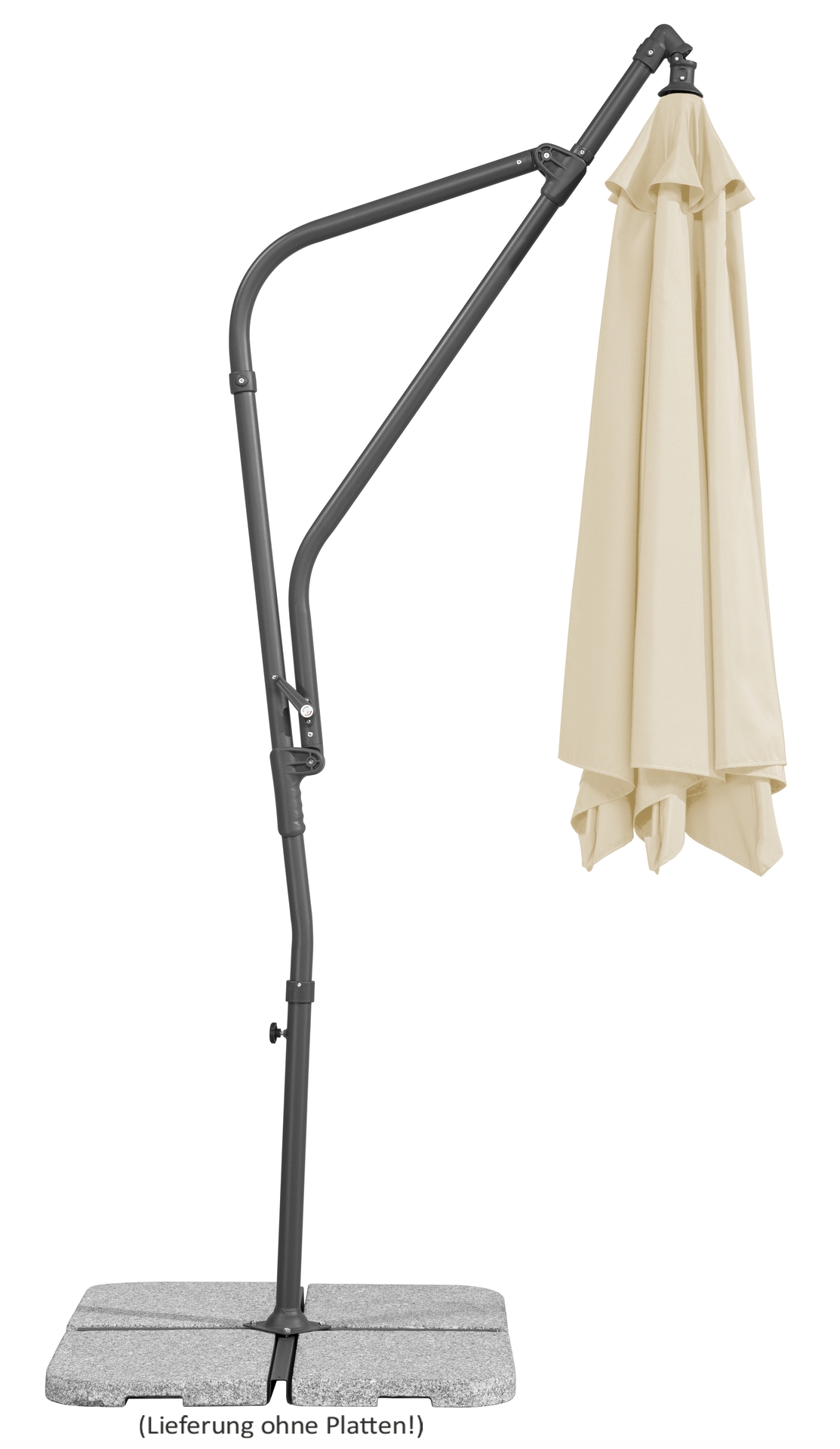 Ampelschirm Genua Ø 300/6cm, sechseckig bei leitermann.de günstig kaufen Ampelschirm Genua Ø 300/6cm, sechseckig