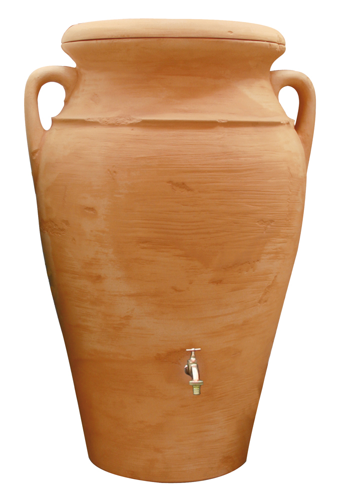 ARVES Regentonne Amphore "Helena" 300L terra antik