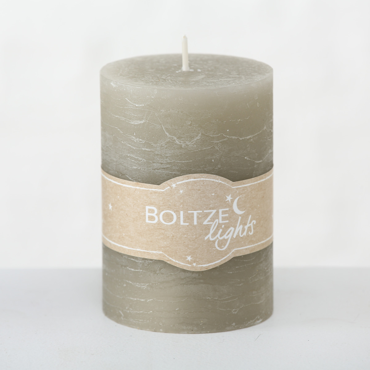 Stumpenkerze , Dekor 3-fach sortiert bei leitermann.de günstig kaufen Stumpenkerze , Dekor 3-fach sortiert