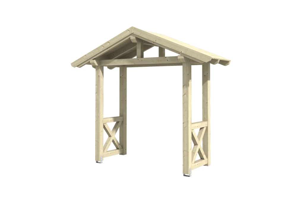 Vordach Stralsund 4 Satteldach