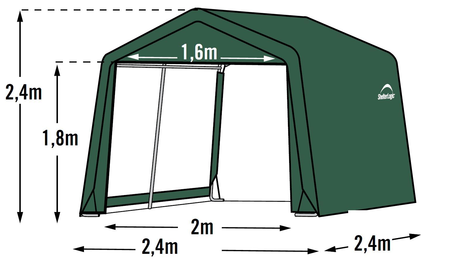 Foliengerätehaus Shed-in-a-Box
