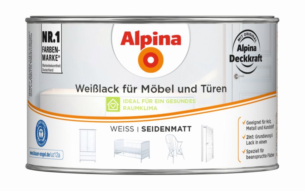 Alpina Farben GmbH Weißlack für Möbel und Türen